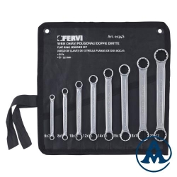 Fervi Set Okastih Ključeva 6-22mm U Futroli 8/1